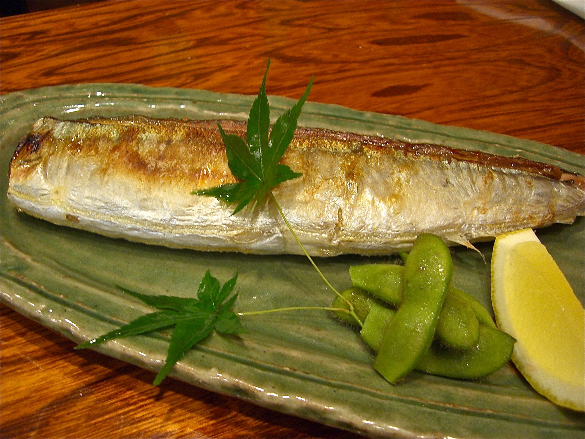 秋刀魚（さんま）の塩焼き（秋刀魚料理１）
