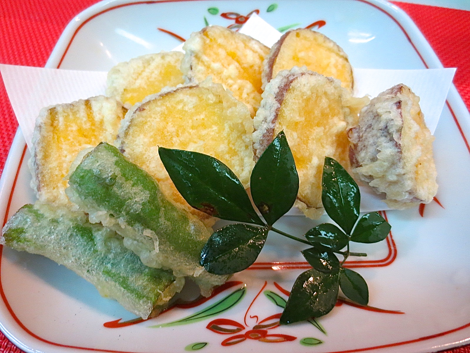 安納芋の天ぷら